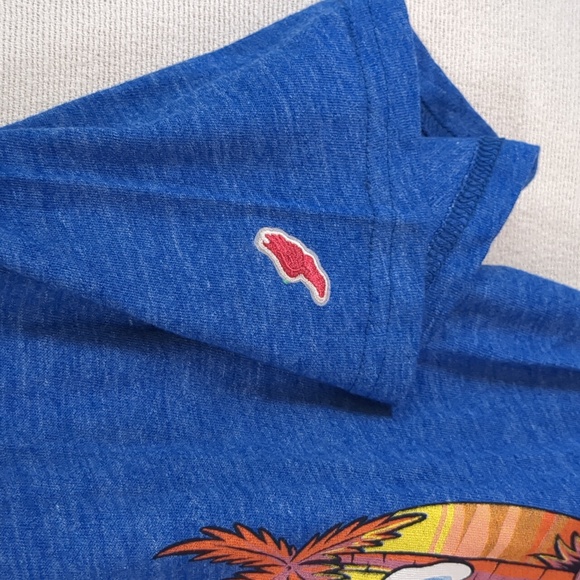 NWT Kennedy Space Center Men's Graphic Short Sleeve TShirt Blue Surf Logo Size M - Picture 2 of 11